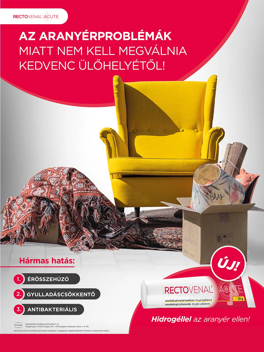 Production of a Rectovenal TV commercial and launch campaign