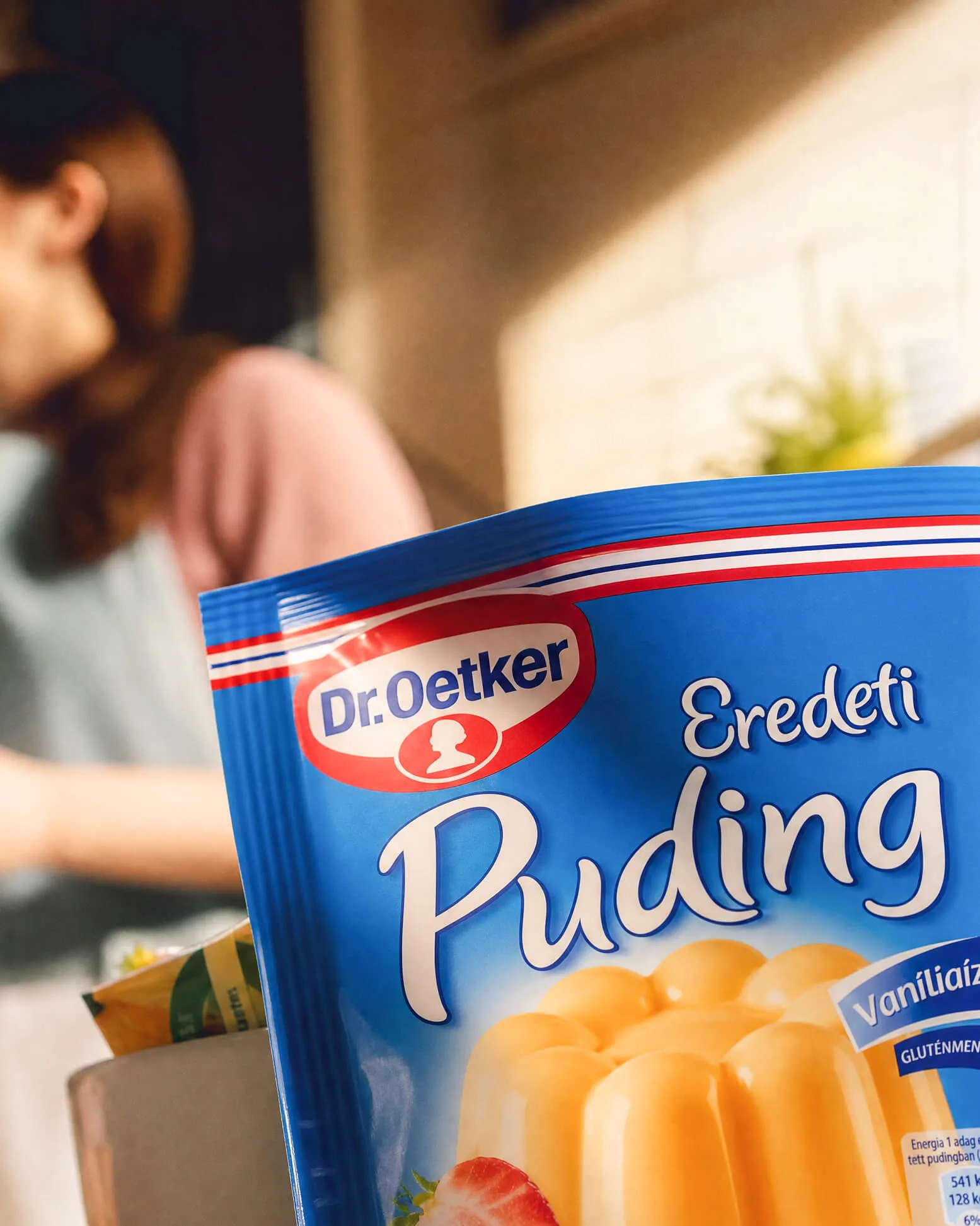 Behind the scenes és Dr. Oetker puding
