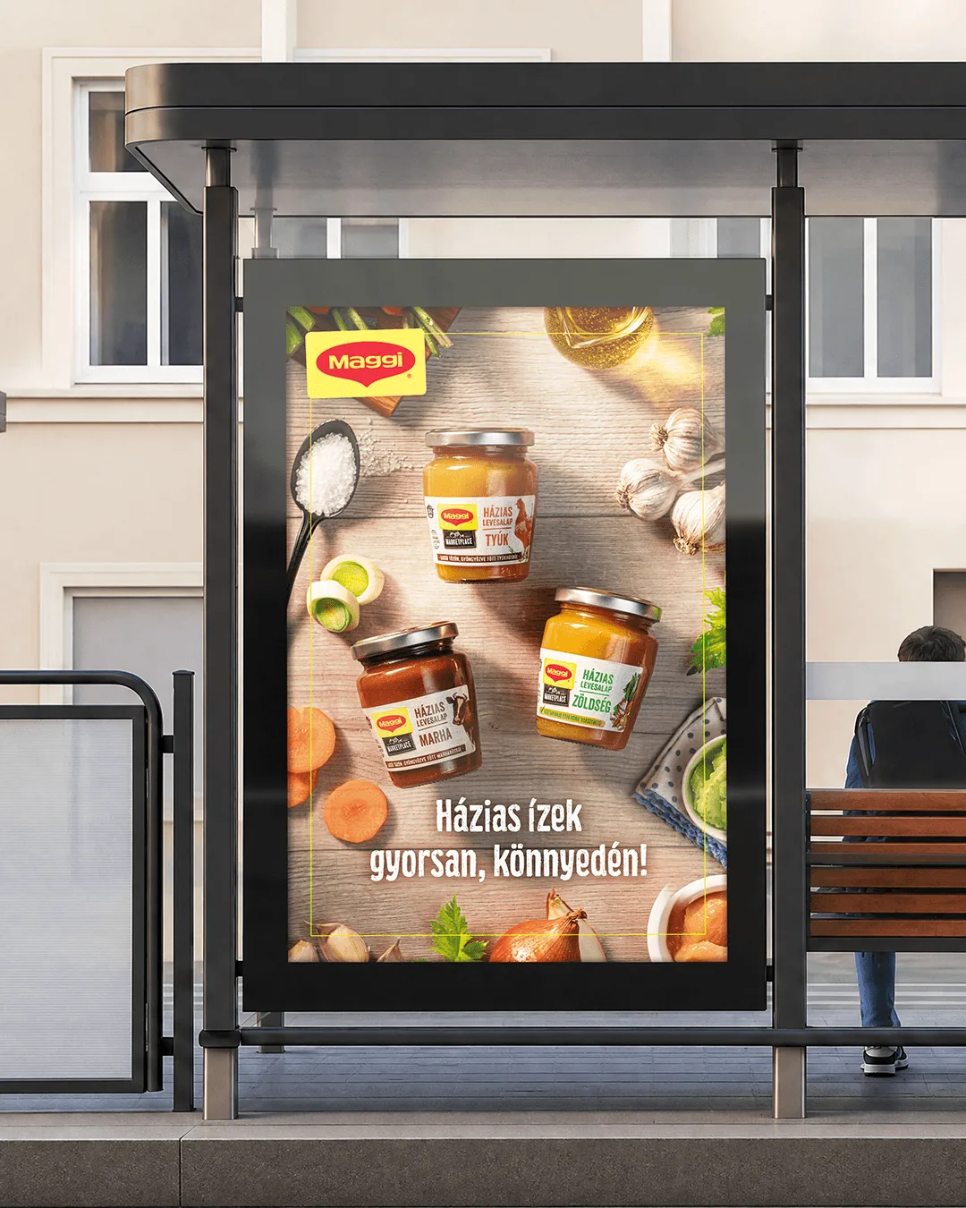 Plakátok a MAGGI alapleveiről