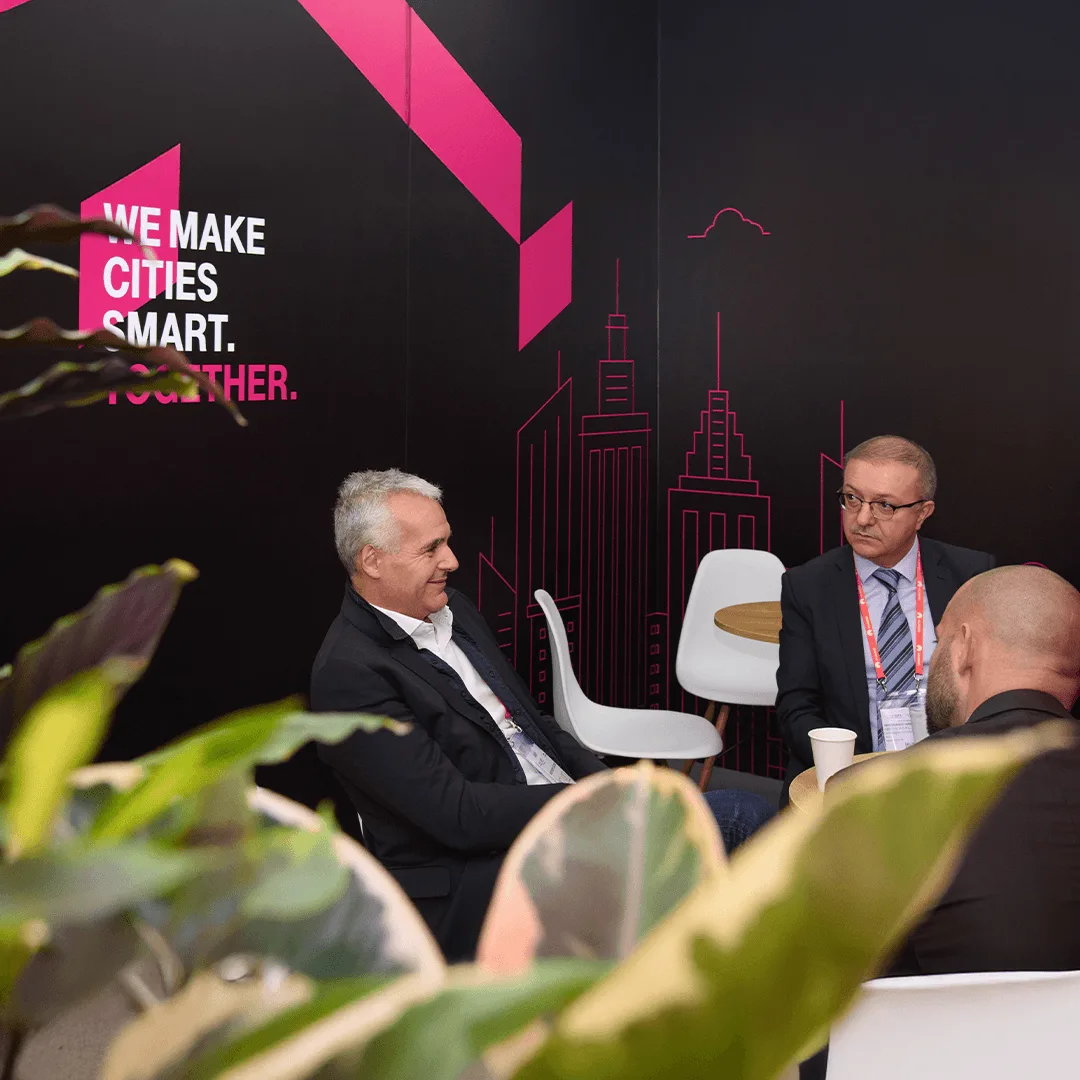 Találkozások a Telekom Smart City standján.