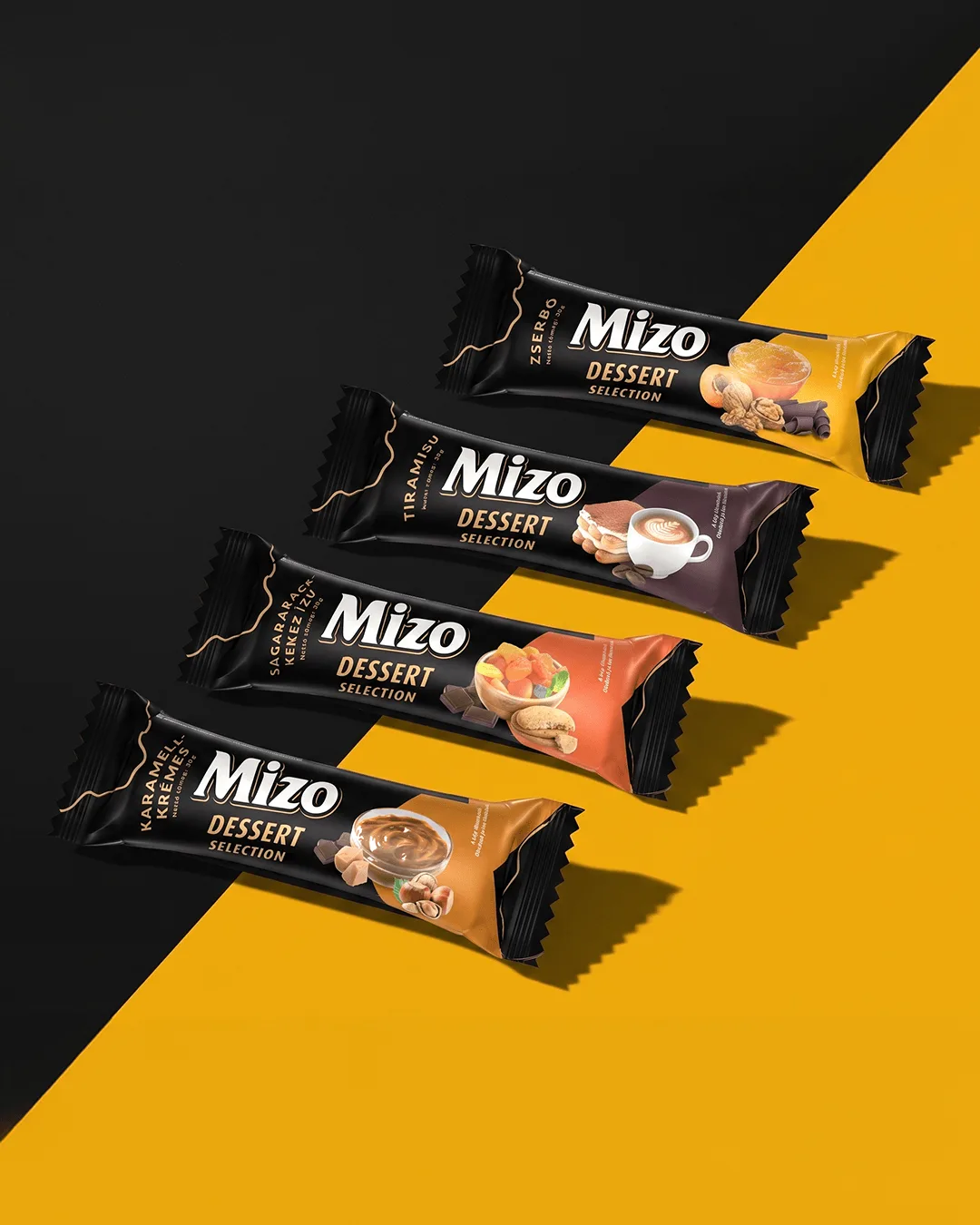 Mizo Dessert Selection branding and integrated campaign