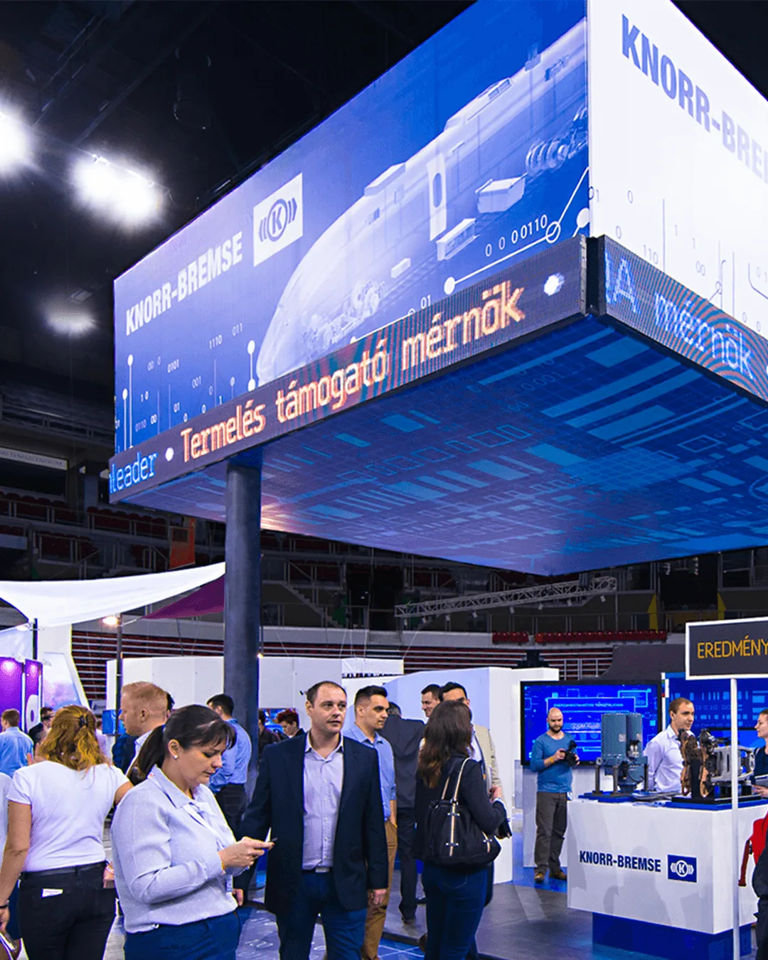 Planning and implementation of the Knorr-Bremse HVG Job Fair stand
