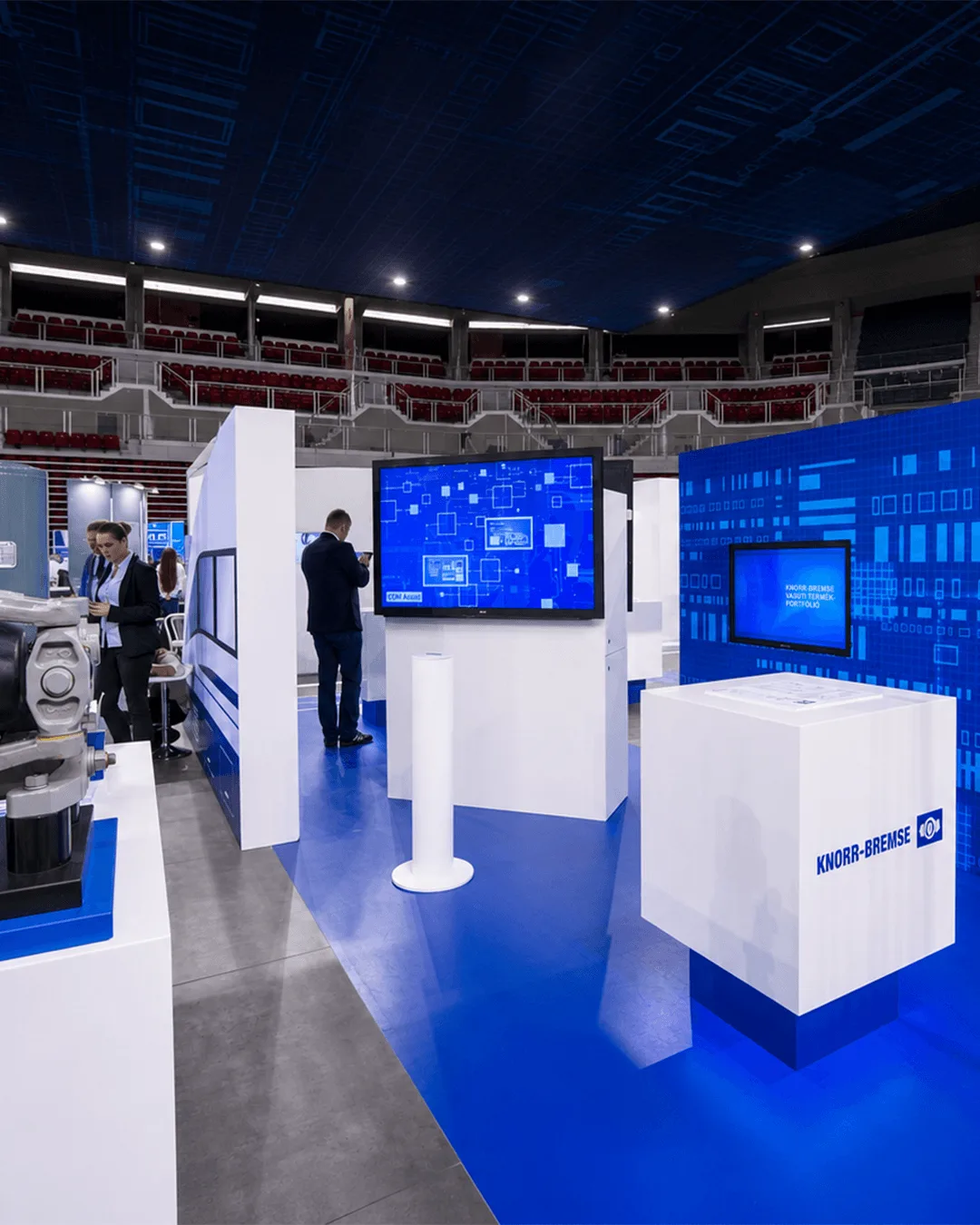 Planning and implementation of the Knorr-Bremse HVG Job Fair stand