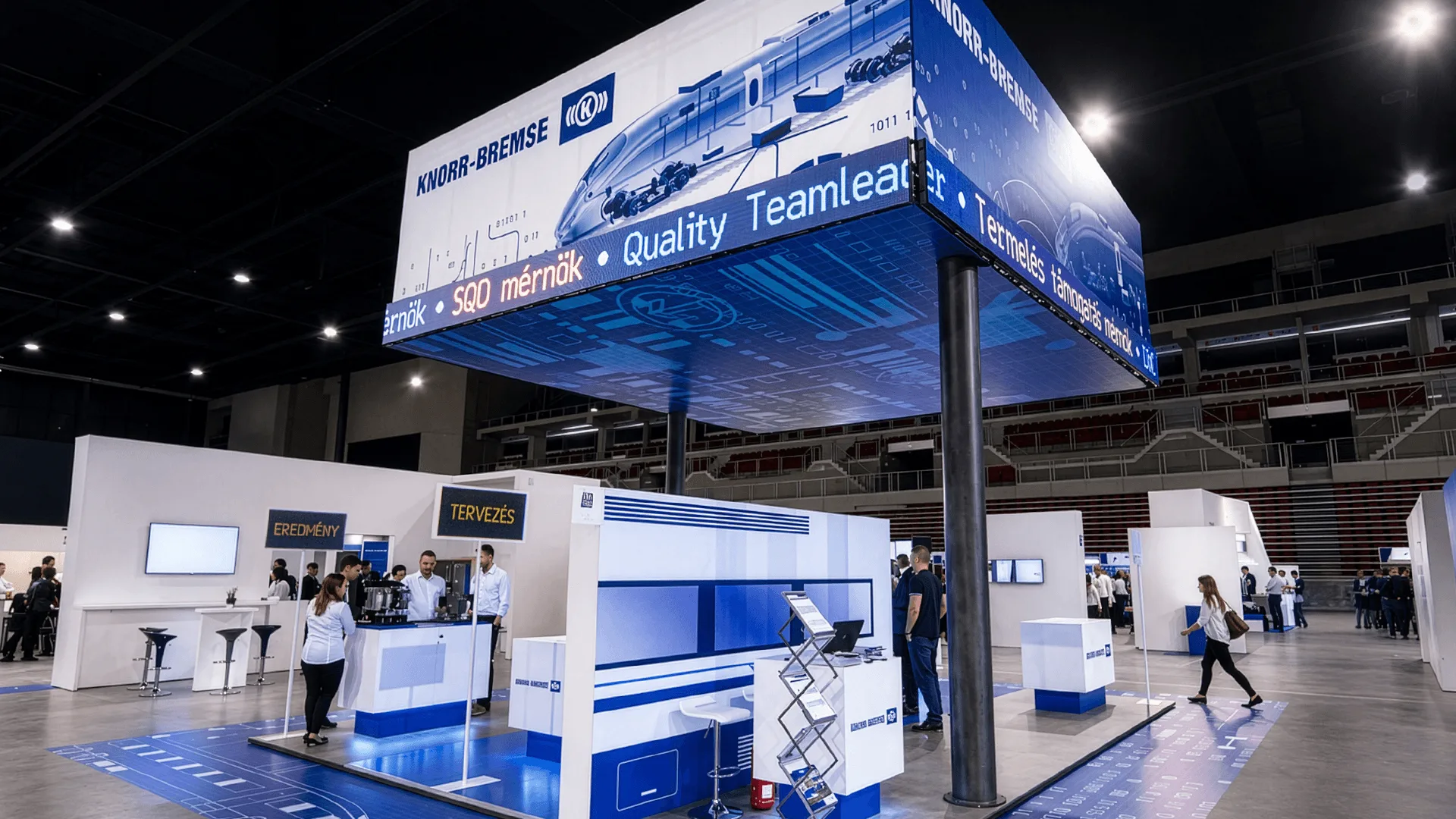 Planning and implementation of the Knorr-Bremse HVG Job Fair stand